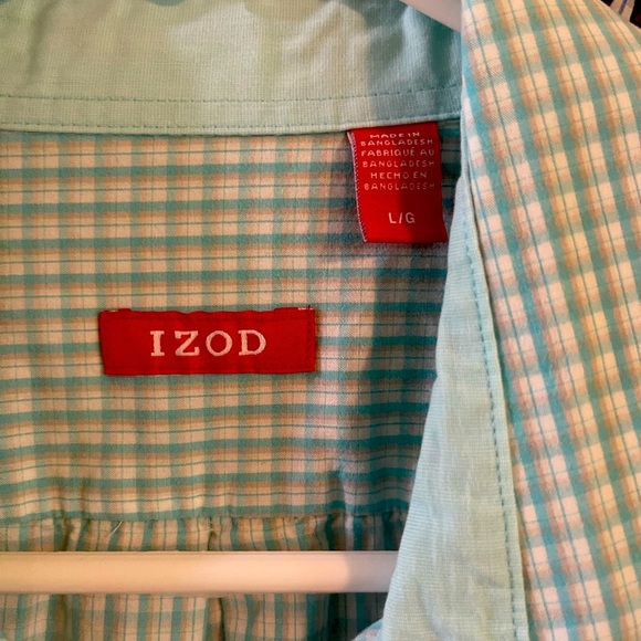Izod button down long sleeve shirts size Large - Picture 1 of 2